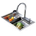 Кухонная мойка ABBER Wasser Kreis 68 см AF2194 хром
