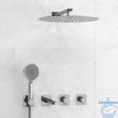 Душевая система Wasserkraft 400 1 режим A4651.294.295.090.117.271.087.127 (хром)