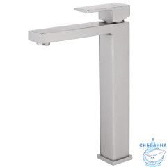 Смеситель для раковины Abber Daheim AF8211SP (без донного клапана) (сатин) 