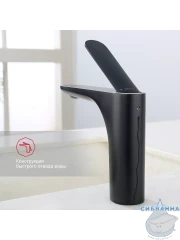 Смеситель для раковины Raglo R21.10.06 (черный матовый)