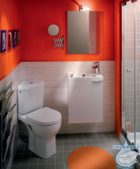 Тумба Jacob Delafon Odeon Up 50 белый глянец с раковиной Odeon Up 50