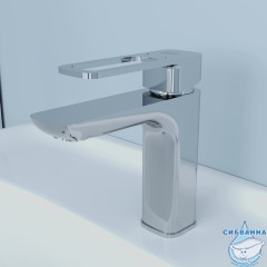 Смеситель для раковины Iddis Slide SLISB00i01 (без донного клапана) (хром)