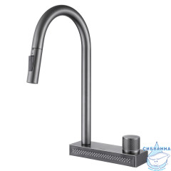 Смеситель для кухни Abber Wasser Kreis AF8114NG (никель)