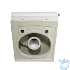 Унитаз подвесной безободковый Abber Rechteck AC1215S с сиденьем Soft Close (микролифт) (белый матовый)