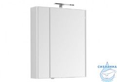 Шкаф-зеркало Aquanet Августа 75 белый 210010