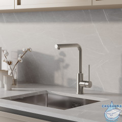 Смеситель для кухни Iddis Rule RULSTL0i05 (сталь)