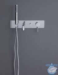 Встраиваемый смеситель для ванны Allen Brau Priority 265363 (хром)