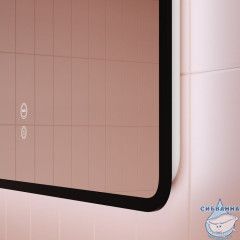 Зеркало Iddis Cloud 60 см, черный CLX60T0i98