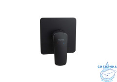 Встраиваемый смеситель для душа Aquatek Вега AQ1076MB (черный матовый)