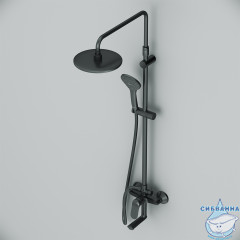 Душевая система Am.Pm Sunny 220 1 режим F0785C922 (черный матовый)