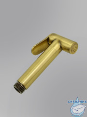 Встраиваемый смеситель с гигиеническим душем ALMAes Agata AL-877-09 (бронза) (с прогрессивным смесителем)