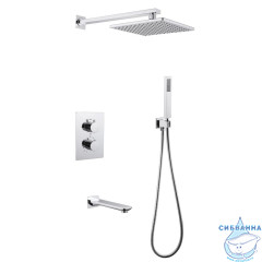 Душевая система Abber Weiss Insel 250 1 режим AF8050 (хром)