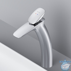 Смеситель для раковины AM.PM Spirit V2.0 F70A92000 (без донного клапана) (хром)