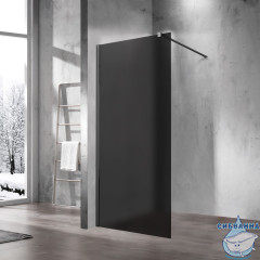 Walk-in Vincea Walk In HS 90 профиль вороненая сталь, стекло матовое VSW-1H900GFGM