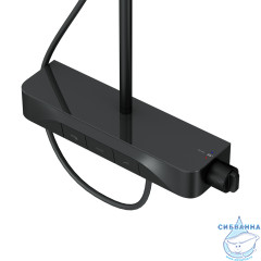 Душевая система Am.Pm Func 300 1 режим F078F322 (черный матовый)