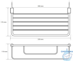 Полочка Bemeta Cytro 146208142