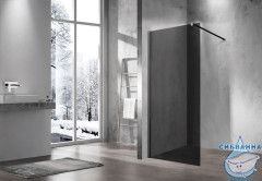 Walk-in Vincea Walk In HS 80 профиль черный, стекло тонированное VSW-1H800CGB	