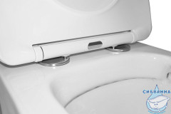 Унитаз подвесной безободковый Azario Терамо AZ-0053 SP (с сиденьем Soft Close (микролифт) )