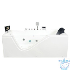 Акриовая ванна Gemy G9055 O L 181х92 с гидромассажем