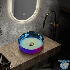 Раковина на столешницу 36 см ABBER Bequem AC2114Regen