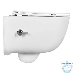 Унитаз подвесной безободковый Aquatek Дива AQ2012B-00 (с сиденьем Soft Close (микролифт) 