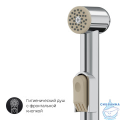 Смеситель AM.PM Pride F7P03032 с гигиеническим душем (хром)