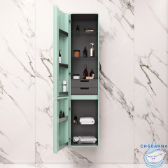 Шкаф пенал Am.Pm Sensation 40 L мятный