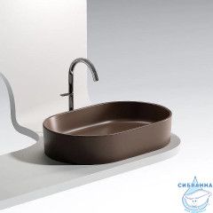  Раковина на столешницу 61 см Ceramicanova Element CN6048MDB (коричневый)