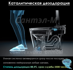 Унитаз подвесной с функцией биде JOMOO P30 с сиденьем Soft Close (микролифт)