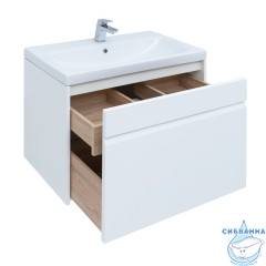 Тумба под раковину Aquanet Палермо 80 белый 253587