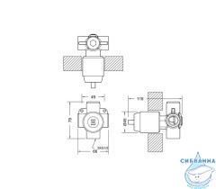Внутренняя часть Bravat D999BW-ENG