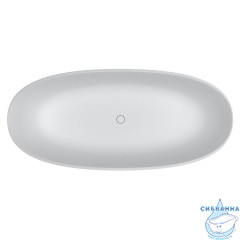 Ванна из искусственного камня Riho Oval 160х72 (белый)