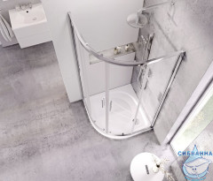 Поддон из литьевого мрамора Ravak Elipso Pro 90x90 белый XA237701010WM