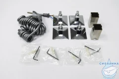 Полотенцесушитель электрический Санприз Контур П8 50Х80 U (хром) (подключение универсальное)