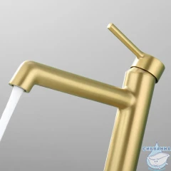 Смеситель для раковины Calypso CS1520-3 (сатин золотой)