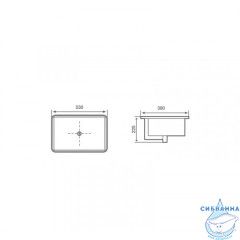 Раковина под столешницу 53 см Aquatek  AQ10491-00 