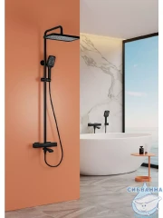 Душевая система Raglo 340 1 режим R01.26.06 (черный)