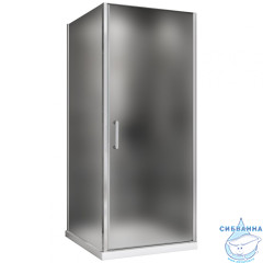 Душевое ограждение ABBER Sonnenstrand AG04090M-S75M 90x75 профиль хром, стекло  матовое (без поддона)