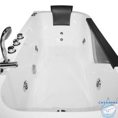 Акриловая ванна с гидромассажем Loranto CS-832NL 170x80 с каркасом