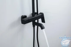 Душевая система Gappo G2418-26 320 1 режим (черный матовый)