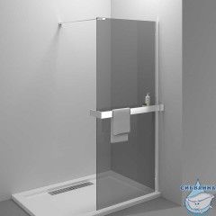 Walk-in Vincea Walk In HR 100 профиль хром, стекло тонированное VSW-4HR100CG