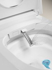 Унитаз подвесной импульсный Allen Brau Smart 4.I1001.20 с сиденьем Soft Close (микролифт) 