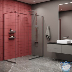 Смеситель с верхним душем с управлением Push Control, Slide, IDDIS, SLISBBTi06