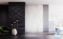 Walk-in Veconi Korato 100 профиль хром, стекло рифленое KR81F-100-08-C4