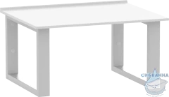 Столешница Bas 80x47 белая матовая СТ00018