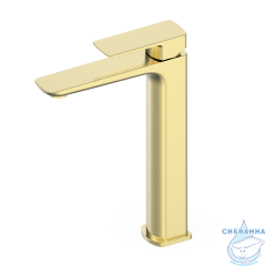 Смеситель для раковины Oliveeka D-Line OL-239003-BG (золото матовое)