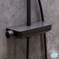 Душевая система Damixa Scandinavian Pure 936780300 (черный матовый)