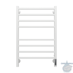 Полотенцесушитель электрический Terminus Ватикан П8 50х80 белый матовый (с возможностью скрытого подключения, подключение справа)