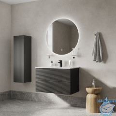 Пенал подвесной Iddis Bild 32 см, темно-серый BIL30G0i97