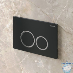 Инсталляция для унитаза Grossman 900.K31.01.000 с кнопкой смыва Grossman Galaxy хром/черный